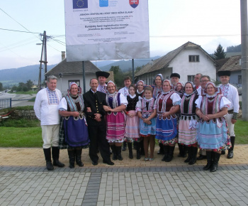 Kultúra - Oslavy otvorenia centrálnej zóny obce Nižná Slaná