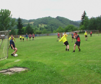 Nižnoslanskí futbalisti na domácom ihrisku