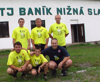 Nižnoslanskí futbalisti na domácom ihrisku