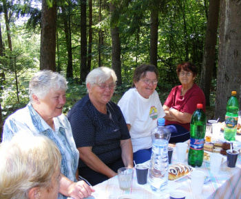 Klub dôchodcov Nižná Slaná - Stretnutie klubu 18.7.2014