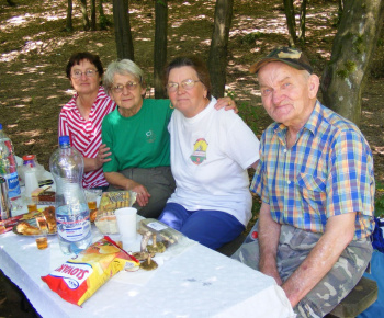 Klub dôchodcov Nižná Slaná - Stretnutie klubu 18.7.2014